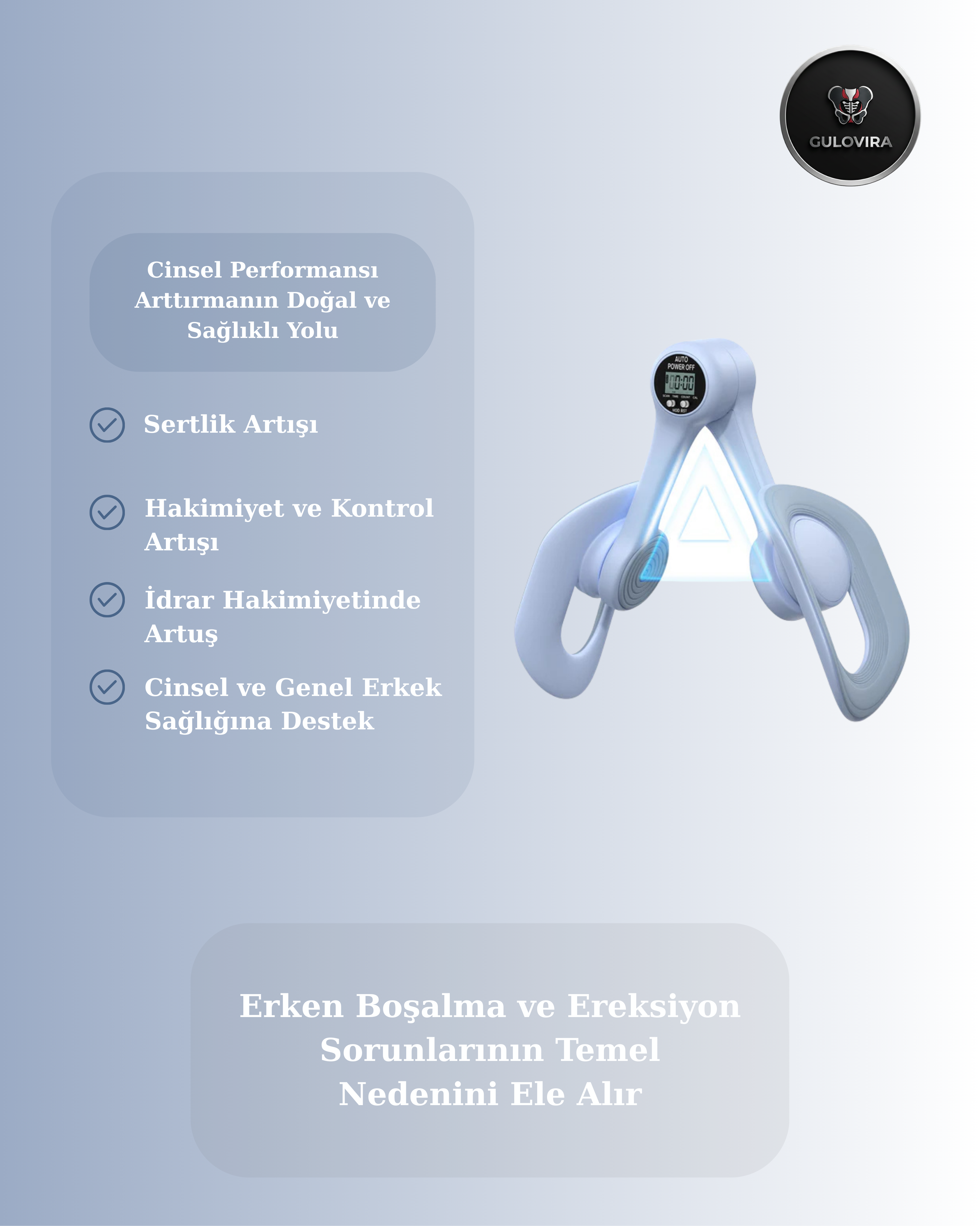 Gulovira • Smart Core – Kegel & Pelvik Egzersiz Aleti