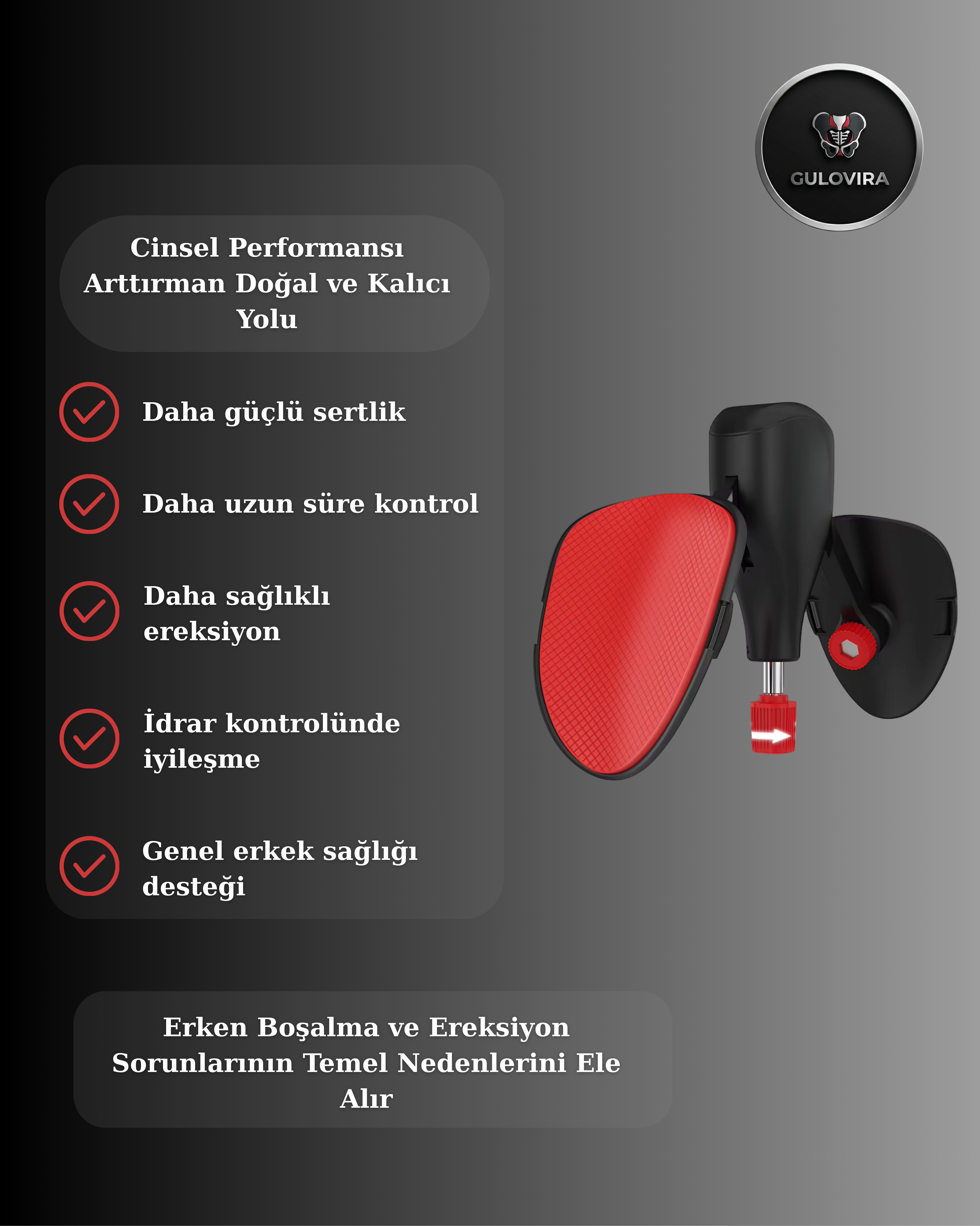 Gulovıra • Titan Core 18 KG  – Kegel & Pelvik Egzersiz Aleti