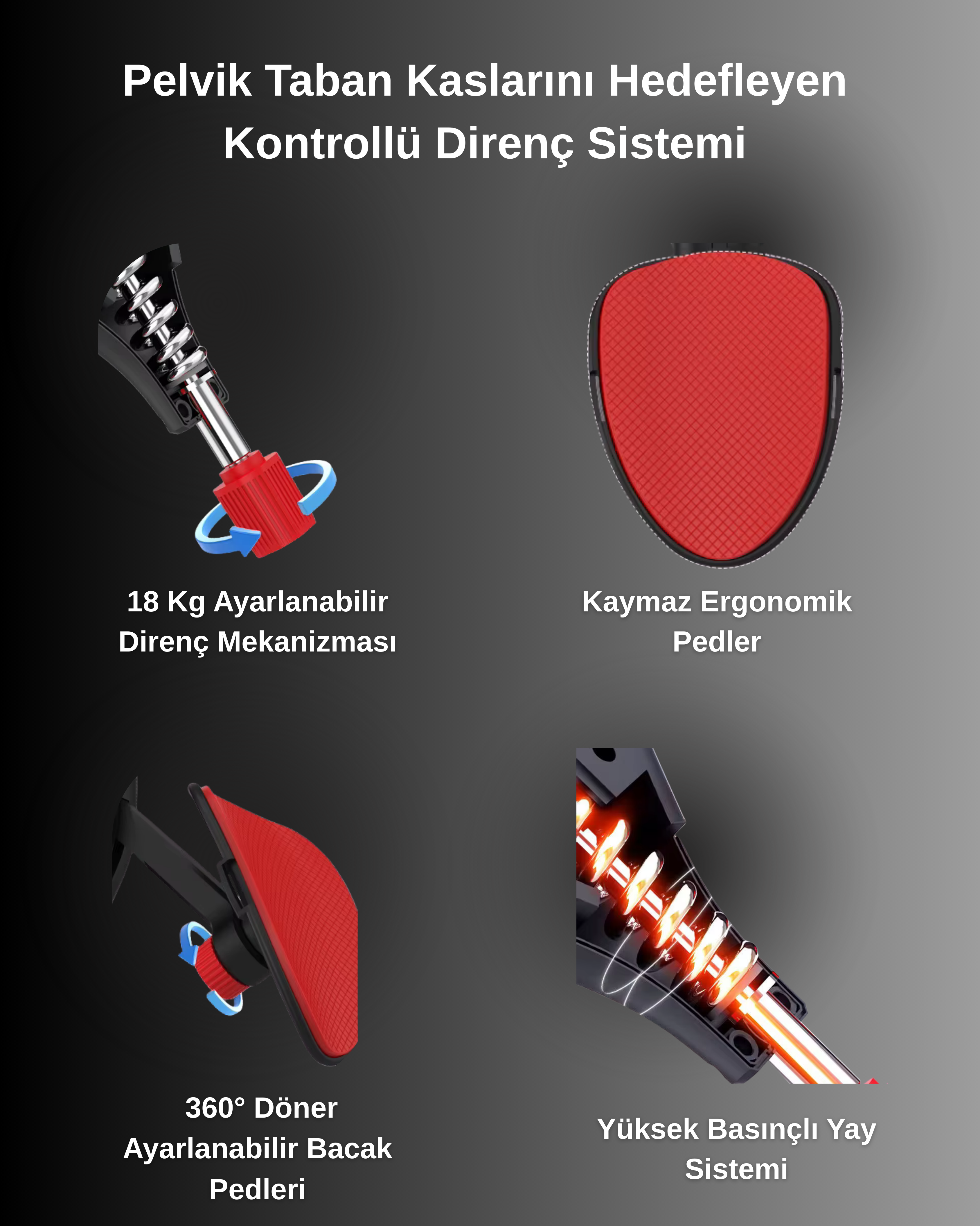 Gulovıra • Titan Core 18 KG  – Kegel & Pelvik Egzersiz Aleti