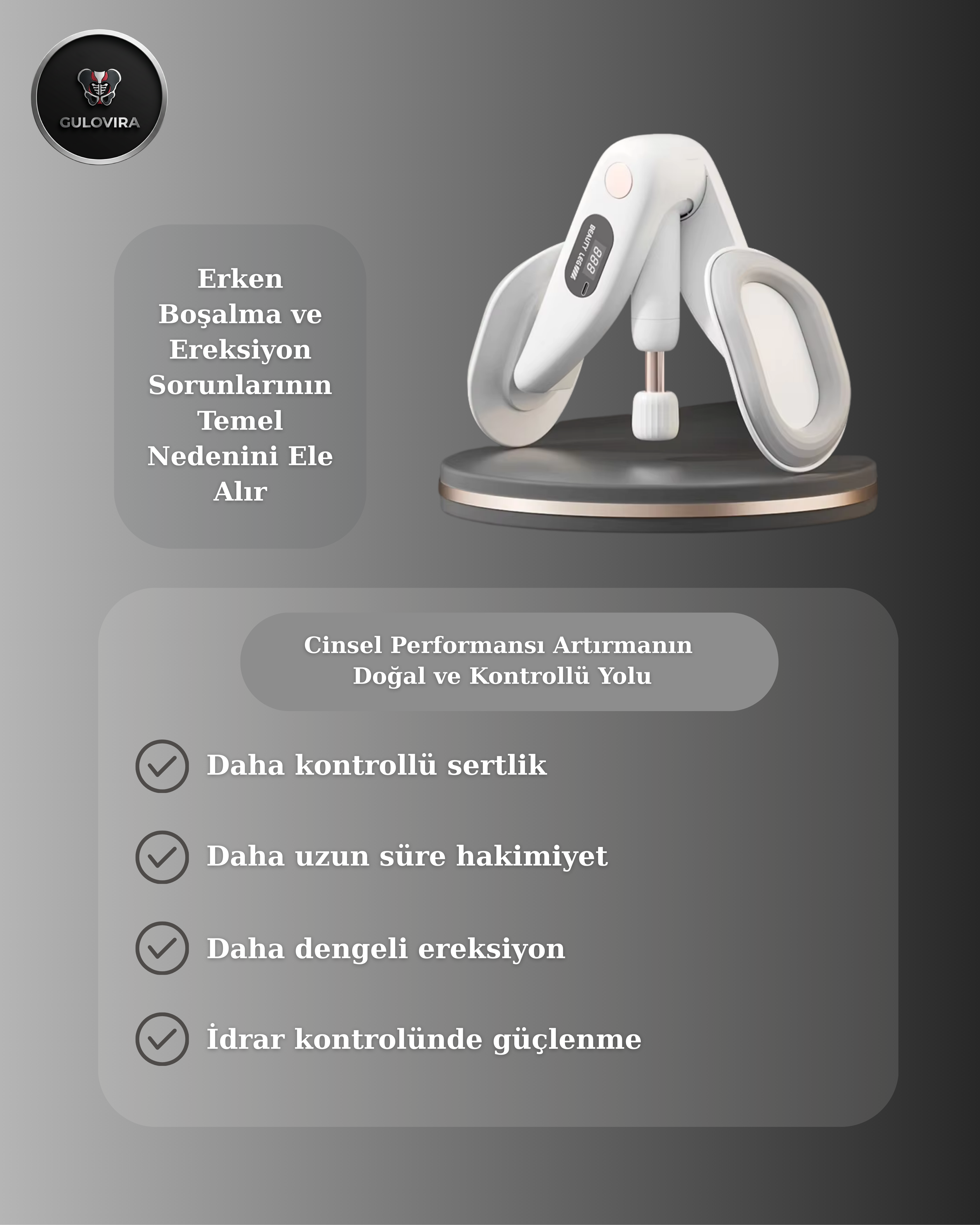 Gulovıra • Flex Core 16 KG – Kegel & Pelvik Egzersiz Aleti